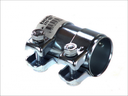 Teava conectare esapament - Teava conectare esapament (50,5x95mm) MERCEDES A (W169), B (W245); ABARTH GRANDE PUNTO; ALFA ROMEO MITO; AUDI 100, 80, A2, A3, A4, A6, CABRIOLET, COUPE; BMW Seria 3 (E46), 5 (E39), 7 (E38), 7 (E65, E6