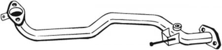 Racord flexibil - Teava esapament Fata potrivit NISSAN ALMERA II 1.5/1.8 10.02-09.06