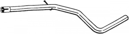 Racord flexibil - Teava esapament Mijloc potrivit FIAT BRAVO II, STILO 1.9D 10.01-12.14