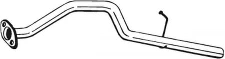 Racord flexibil - Teava esapament Spate potrivit DAIHATSU SIRION 1.0 04.98-09.00