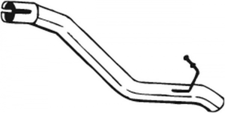 Racord flexibil - Teava esapament Spate potrivit VOLVO S40 II, V50 1.6 01.05-12.12