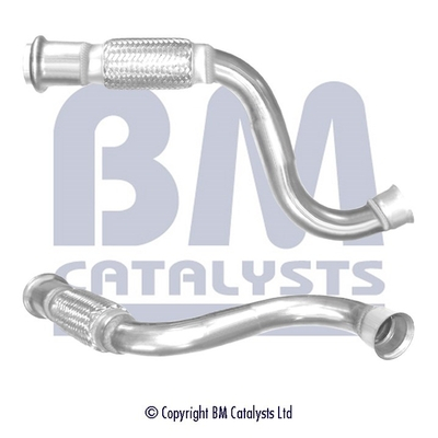 Teava evacuare fata CITROEN BERLINGO, BERLINGO MULTISPACE, C4, C4 GRAND PICASSO I, C4 I, C4 PICASSO I, DS4; PEUGEOT 3008, 307, 308 I, 5008, PARTNER, PARTNER TEPEE 1.6D dupa 2003 [1]