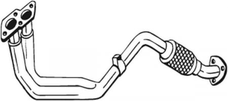 Piese Auto - Teava evacuare fata (flexibil) VW GOLF III, VENTO 1.6 intre 1992-1998