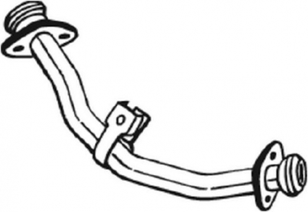 Teava evacuare fata MITSUBISHI PAJERO I, PAJERO II 2.5D intre 1986-2000 [1]