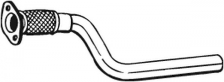 Piese Auto - Teava evacuare fata RENAULT GRAND SCENIC II, MEGANE II, SCENIC II 1.9D dupa 2002