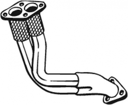 Piese Auto - Teava evacuare fata SEAT ALHAMBRA; VW SHARAN 2.0 intre 1995-2010