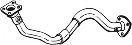 Piese Auto - Teava evacuare fata SEAT LEON, TOLEDO II; SKODA OCTAVIA I; VW BORA, GOLF IV 1.4 intre 1997-2010