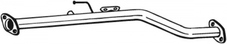 Teava evacuare fata SUZUKI GRAND VITARA II 1.9D intre 2005-2015 [1]