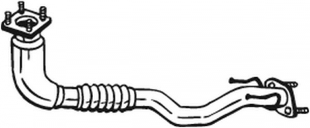 Piese Auto - Teava evacuare fata (x830mm) SEAT ALTEA, ALTEA XL, LEON, TOLEDO III; SKODA OCTAVIA II; VW GOLF PLUS, GOLF V, GOLF VI 1.4 dupa 2004
