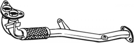 Piese Auto - Teava evacuare fata (x850mm) VOLVO S40 I, V40; MITSUBISHI CARISMA, SPACE STAR 1.8 intre 1995-2006