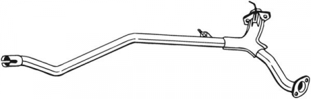 Teava evacuare mijloc MAZDA 6 2.0/2.3 intre 2002-2008 [1]