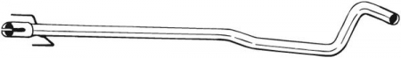 Teava evacuare mijloc OPEL ASTRA H, ASTRA H GTC 1.3D/1.7D intre 2004-2010 [1]