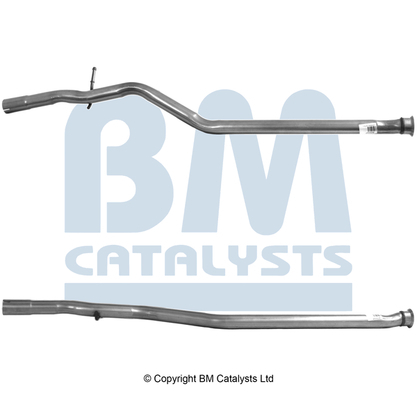 Teava evacuare mijloc (x1840mm) CITROEN BERLINGO; PEUGEOT PARTNER 1.9D intre 1996-2015 [1]