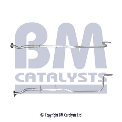 Teava evacuare - Teava evacuare spate FORD KA 1.3 intre 1996-2008