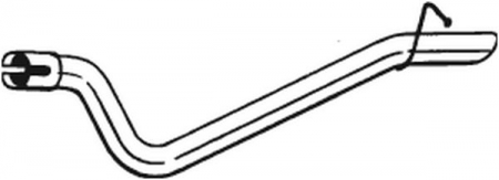 Piese Auto - Teava evacuare spate MERCEDES VITO / MIXTO (W639), VITO (W639) 2.2D-3.7 dupa 2003