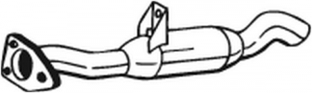 Piese Auto - Teava evacuare spate MITSUBISHI PAJERO II 2.8D/3.0/3.5 intre 1994-1999