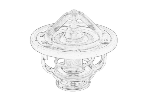 Piese Auto - Termostat lichid racire potrivit ISUZU RZ4E-TCX (LNC)