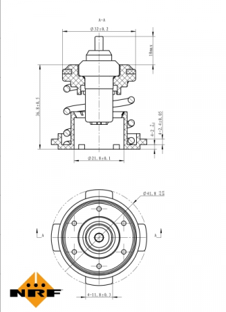 Termostat sistem racire (87°C) potrivit AUDI A1, A1 CITY CARVER, A3, A4 B9, A5, Q2, Q3, TT; SEAT ALHAMBRA, ARONA, ATECA, IBIZA IV, IBIZA IV SC, IBIZA IV ST, IBIZA V, LEON, LEON SC 1.0-2.0 05.08- [4]