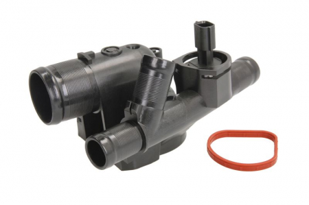 Termostat - Termostat sistem racire (cu carcasa) NISSAN QASHQAI I, X-TRAIL II; RENAULT ESPACE IV, KOLEOS I, LAGUNA, LAGUNA II, LAGUNA III, LATITUDE, MASTER II, MEGANE II 1.9D-2.5D dupa 1990
