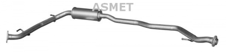Piese Auto - Toba esapament fata HONDA JAZZ II 1.2/1.3 intre 2002-2008