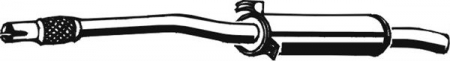 Piese Auto - Toba esapament fata VW POLO, POLO CLASSIC 1.0-1.4D intre 1986-1994