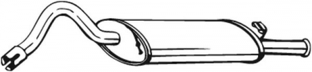 Toba esapament finala CHRYSLER PT CRUISER 1.6/2.0 intre 2000-2010 [1]