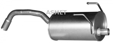 Piese Auto - Toba esapament finala FIAT 500, 500 C, PANDA; FORD KA 1.1/1.2/1.2LPG dupa 2003