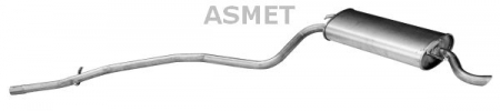 Piese Auto - Toba esapament finala FIAT SEICENTO / 600 1.1 intre 1998-2010