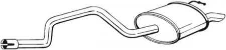 Toba esapament finala FORD MONDEO III 2.0D/2.2D intre 2000-2007 [1]