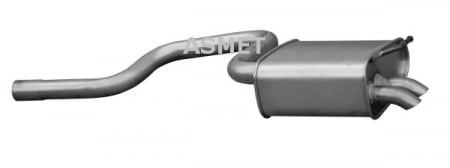 Piese Auto - Toba esapament finala FORD MONDEO III 2.0D intre 2000-2007