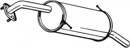 Toba esapament finala MAZDA 2 1.3/1.3LPG/1.5 intre 2007-2015 [1]