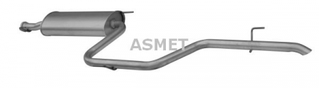 Piese Auto - Toba esapament finala MERCEDES V (638/2), VITO (638) 2.3D intre 1996-2003