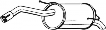 Toba esapament finala NISSAN MICRA III, NOTE 1.2-1.5D intre 2003-2013 [1]