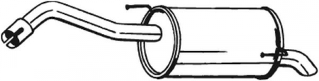Toba esapament finala NISSAN MICRA III, NOTE 1.5D intre 2003-2012 [1]