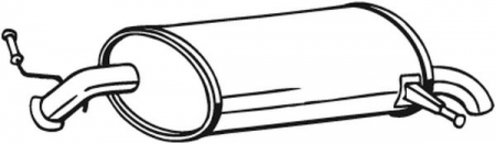 Piese Auto - Toba esapament finala PEUGEOT 407 2.0 intre 2004-2010