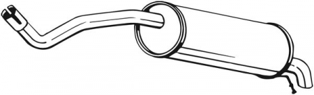 Toba esapament finala potrivit SEAT IBIZA IV, IBIZA IV SC, IBIZA IV ST; SKODA FABIA III; VW POLO, POLO V 1.0 08.14- [2]