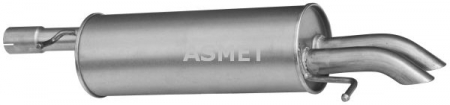 Piese Auto - Toba esapament finala SKODA SUPERB I; VW PASSAT 1.8-2.5D intre 1996-2008