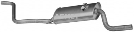 Piese Auto - Toba esapament finala VW POLO 1.0/1.3/1.4D intre 1985-1994
