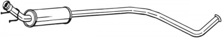 Toba esapament mijloc CITROEN C4, C4 I; PEUGEOT 3008, 308 I 1.6 intre 2007-2016 [1]