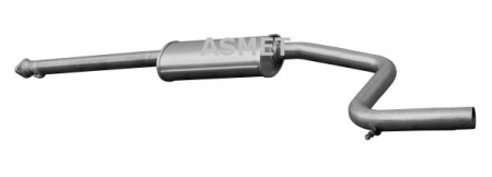 Piese Auto - Toba esapament mijloc FORD MONDEO III 2.0D intre 2000-2007