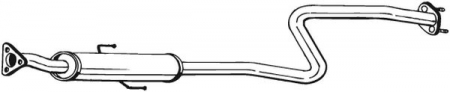 Toba esapament mijloc HONDA PRELUDE IV 2.0/2.3 intre 1992-1996 [1]