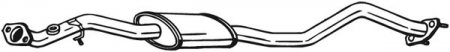 Toba esapament mijloc MAZDA MX-5 II 1.6/1.8 intre 1998-2005 [1]