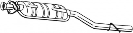 Toba esapament mijloc MERCEDES C T-MODEL (S203), C (W203) 1.8/2.0 intre 2000-2007 [1]