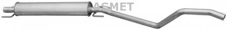 Piese Auto - Toba esapament mijloc OPEL ASTRA H, ASTRA H CLASSIC 1.6/1.8 intre 2004-2014