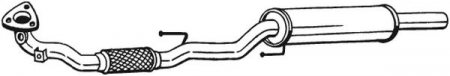 Piese Auto - Toba esapament mijloc SEAT CORDOBA, IBIZA III, IBIZA IV, IBIZA IV ST, TOLEDO IV; SKODA FABIA I, FABIA I PRAKTIK, FABIA II, RAPID, ROOMSTER, ROOMSTER PRAKTIK; VW POLO 1.2/1.2LPG dupa 2001