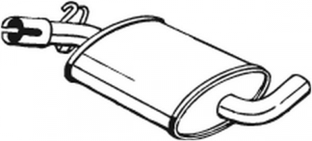 Toba esapament mijloc SEAT TOLEDO I; VW GOLF II, JETTA II 1.0/1.3/1.6 intre 1983-1993 [1]