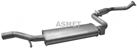 Piese Auto - Toba esapament mijloc VOLVO S40 I, V40 1.6/1.8/2.0 intre 1995-2004