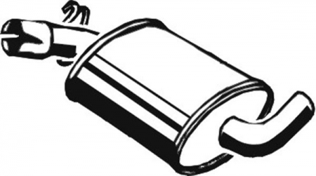 Piese Auto - Toba esapament mijloc VW GOLF II, JETTA II 1.8 intre 1984-1991
