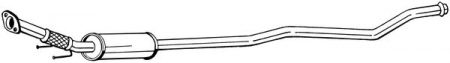 Piese Auto - Toba esapamet intermediara ( EURO 5) potrivit HYUNDAI I10 II 1.0/1.0LPG 08.13-
