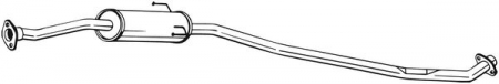 Piese Auto - Toba esapamet intermediara potrivit TOYOTA RAV 4 II 2.0 05.00-11.05